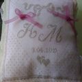 COUSSIN DE MARIAGE "KARINE & MAXENCE"