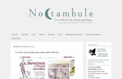 Le site de la collection Noctambule