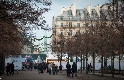 Jardin des Tuileries et son marché de Noël
