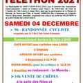 Les Associations et la Commune de Saint-Léon-sur-L'Isle s'engagent pour le TELETHON 2021