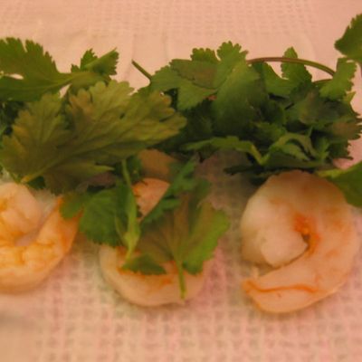  Rouleaux de printemps aux crevettes