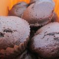 Muffins au lait de coco et chocolat 