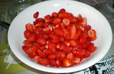 Fraises au sucre