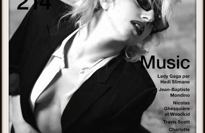 Lady Gaga photographiée par Hedi Slimane pour Numéro