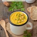 Velouté express {Pois chiches, carottes & cumin} #vegan #sans gluten
