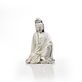 Statuette de Guanyin en porcelaine Blanc de Chine, Chine, dynastie Qing, fin du XVIIIe-début du XIXe siècle