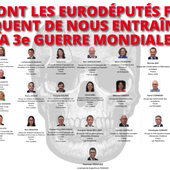 QUELS SONT LES EURODÉPUTÉS FRANÇAIS QUI RISQUENT DE NOUS ENTRAÎNER VERS LA 3e GUERRE MONDIALE ?