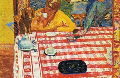  Nappes rouges à carreaux et "orgies de couleurs" chez Pierre Bonnard