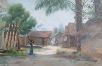 Le peintre Gaston RICHARD PARAIRE ( 1869-1935 )