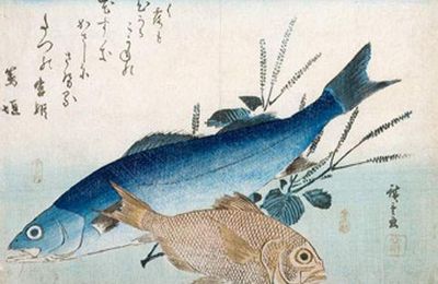 HIROSHIGE - Poissons. 