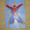 puzzle spiderman aimanté 2 en 1