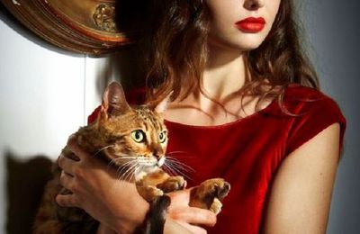 La gente féminine aime les chats