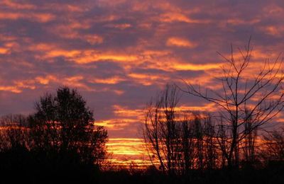 Les couleurs du ciel en Décembre