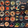 MLB baseball pins series from the 80's , complete collection