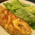 Omelette roulée