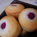 Financiers aux framboises