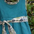 Robe verte liberty