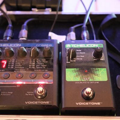 Les pédales de voix