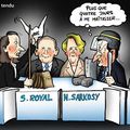 Le débat Sarkozy-Royal sous haute tension