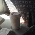 Chocolat Starbuck on board, vol EasyJet vers Berlin (Juliette)