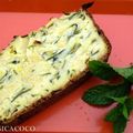 TERRINE DE COURGETTES AU PARMESAN