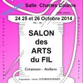 Salon des Arts du Fil à la Valette du 24 au 26 octobre 2014...