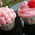 Cupcakes à la fraise séchée et glaçage Tagada