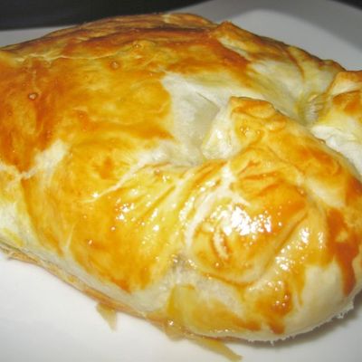 Feuilletés au saumon et poireaux