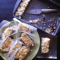 Blueberry crumbs bars