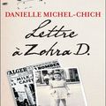 Lettre à Zohra D., de Danielle Michel-Chich