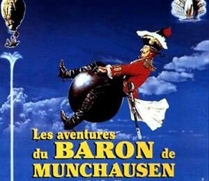 PROCHAINE SEANCE le dimanche 11 décembre 2016 à 15h30 à JOB: "LES AVENTURES DU BARON DE MUNCHAUSEN" de Terry Gilliam