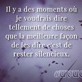 Il y a des moments où je voudrais dire tellement de choses 💟💟💟...