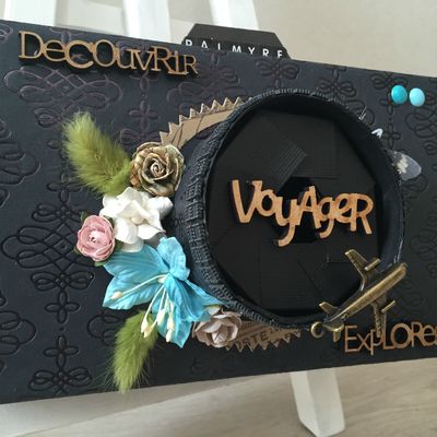 Version Scrap 2016 Défi 2 : Globe Trotter !!!