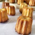 Mini cannelés à la noix de coco 