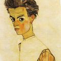 un autoportrait de Schiele