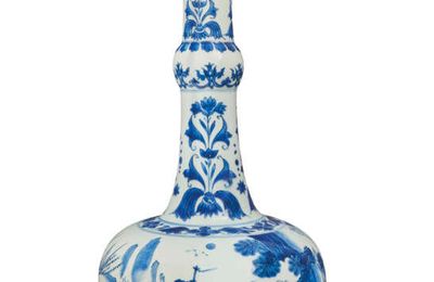 Three 17th century blue and white porcelain from a noble Dutch collection sold at Christie's Paris, 14 june 2023