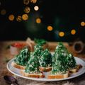 Sapin en robe verte pour l'apéritif