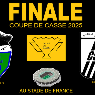  FINALE de la Coupe de Cassé 2025 : Sami Jerbi FC vs CS Sfax