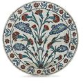 An Iznik pottery dish, Ottoman Turkey, circa 1580