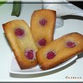 Financiers à la framboise