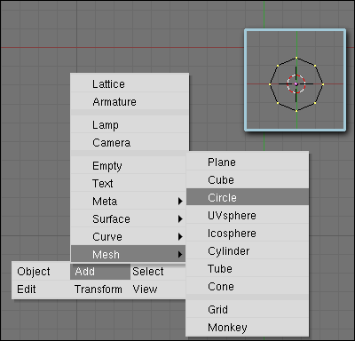 Tutoriel Blender: Pieuvre et Subsurf : 1/2