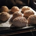 Petits pains à la farine de riz et avoine sans gluten