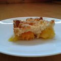 Crumble orange-mangue