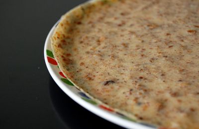 Crêpes à la farine de noisettes