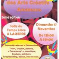 Marché des Arts Créatifs Amateurs à Lasserre (31) le 17/11/2013