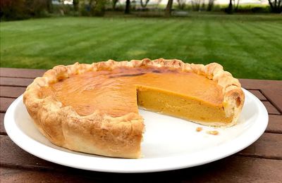 Pumpkin pie (tarte au potiron)