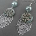 BOUCLES D'OREILLES EN NACRE