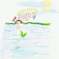 Une sirène au bord de l'eau... par Sybil