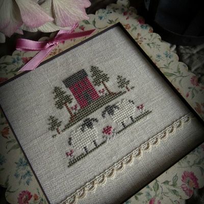C'est une maison toute rose ...