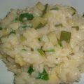 Risotto courgette fines herbes 